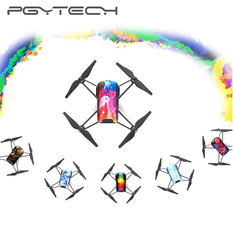 4 шт./компл. стикер PGYTECH защитная пленка для камеры DJI Tello наклейки на Дрон защитные
