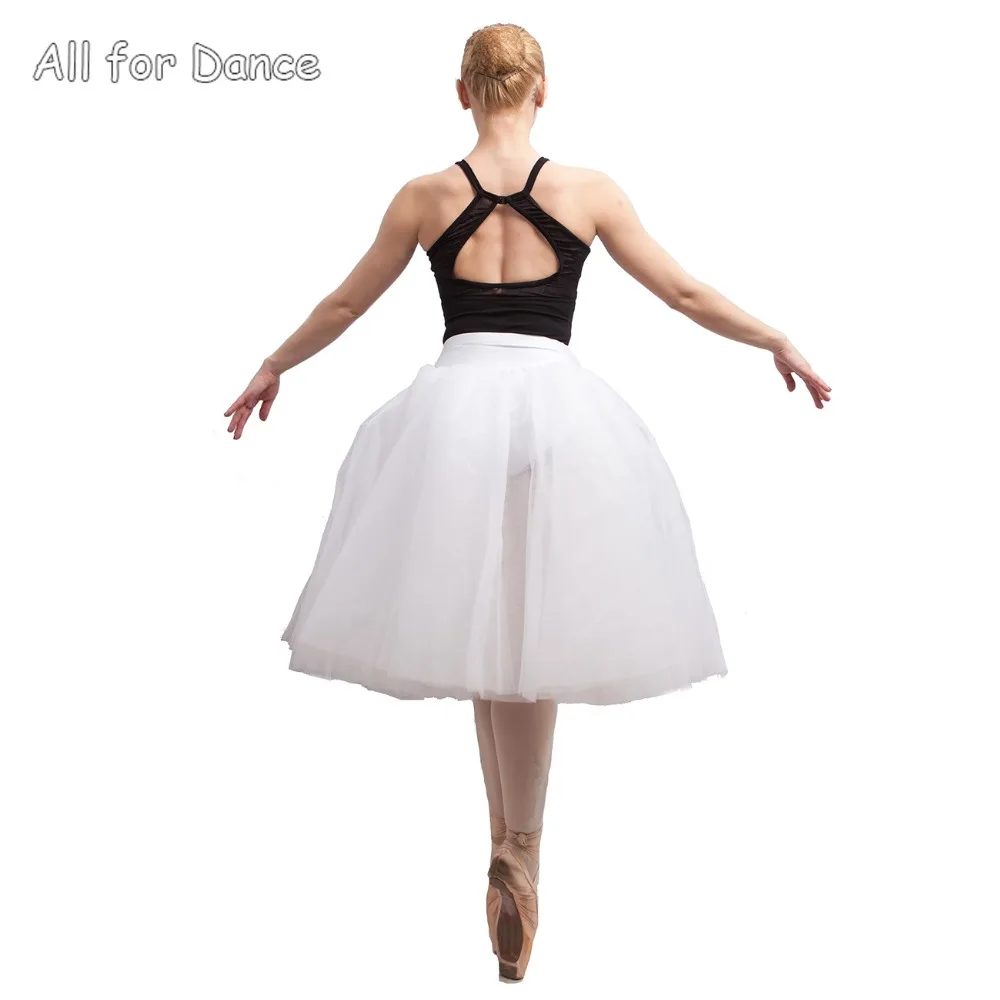4-слойный Тюль с брюками для взрослых балетные танцевальные костюмы 17096