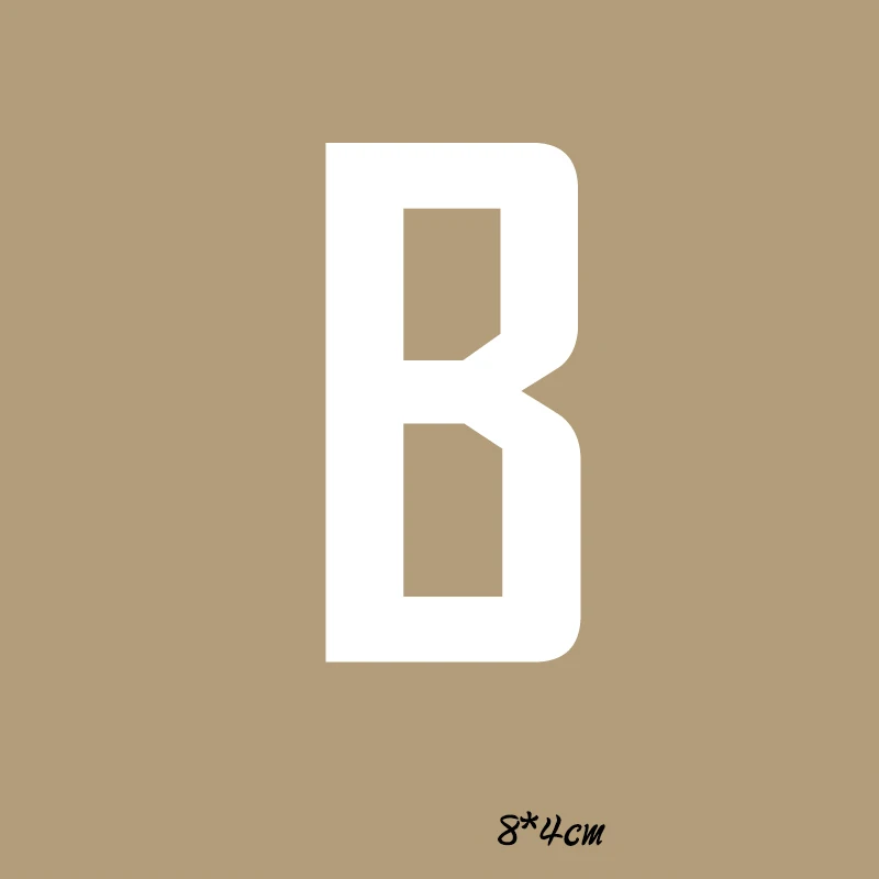 Белая надпись железо на переводе для футболки Ткань аппликация горячее тепло