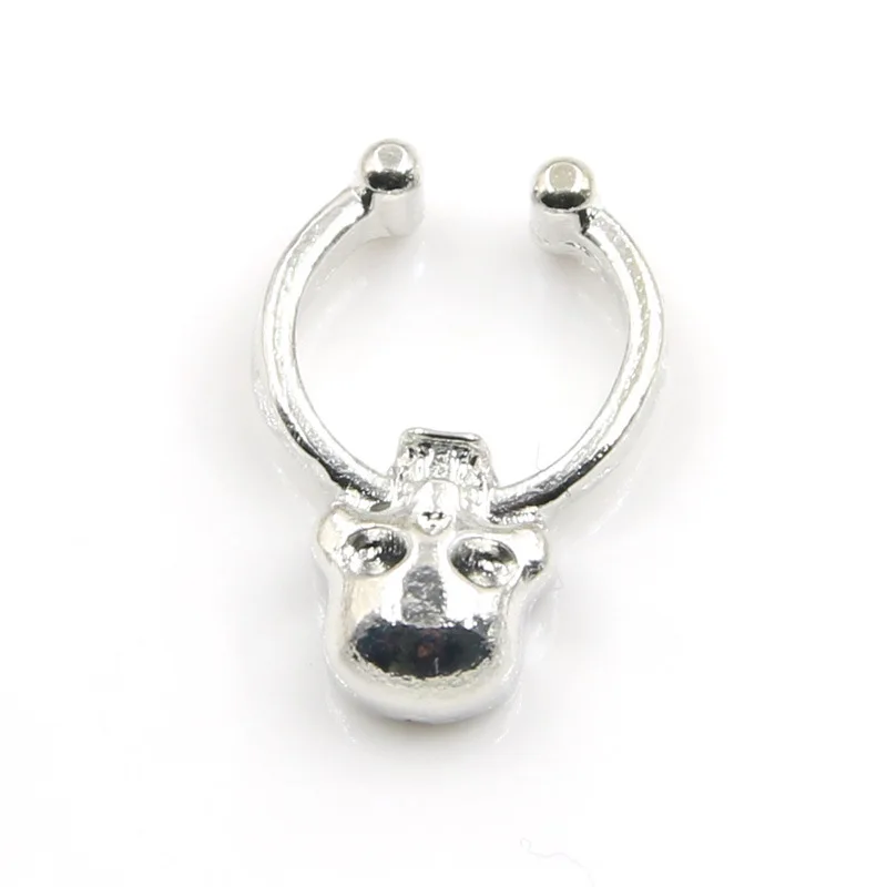 Женское кольцо для пирсинга пупка 3 шт./Лот имитация перегородки носовой зажим с