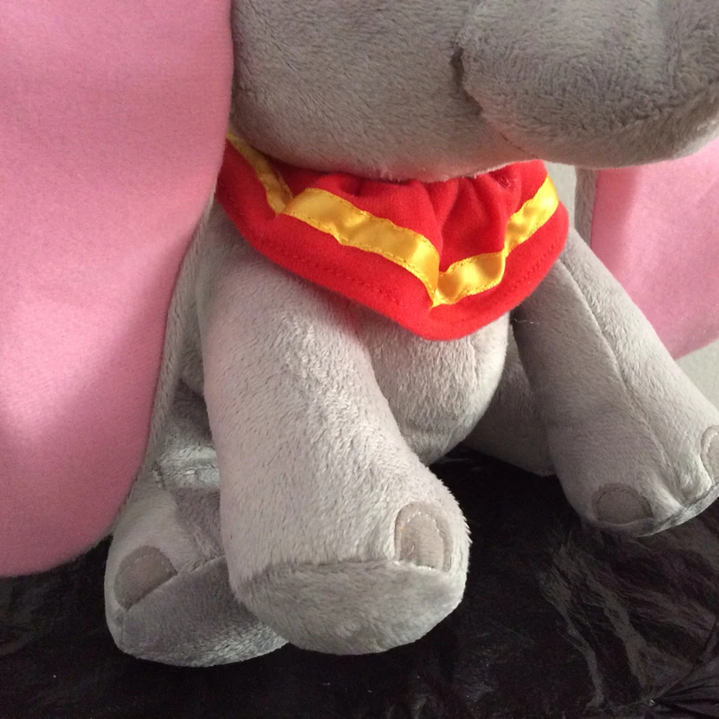 Бесплатная доставка 30 см 11 8 &quotмультфильм Dumbo Серый слон плюшевые игрушки Мягкий