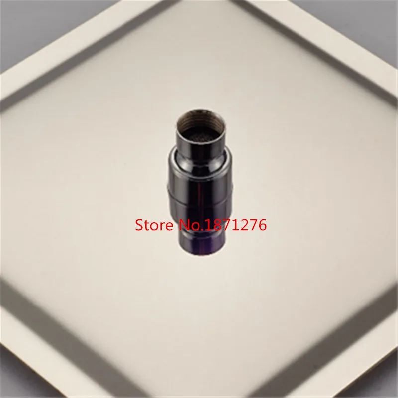 Лейка для душа из нержавеющей стали ультратонкая квадратная хромированная