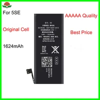 isun original quality 1624mah li ion internal battery for iphone 5se battery replacement