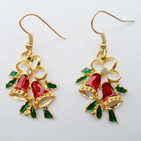2022 new year giftfashion christmas earrings romantic style bell pendant christmas bell earringsdrop earrings jewerly