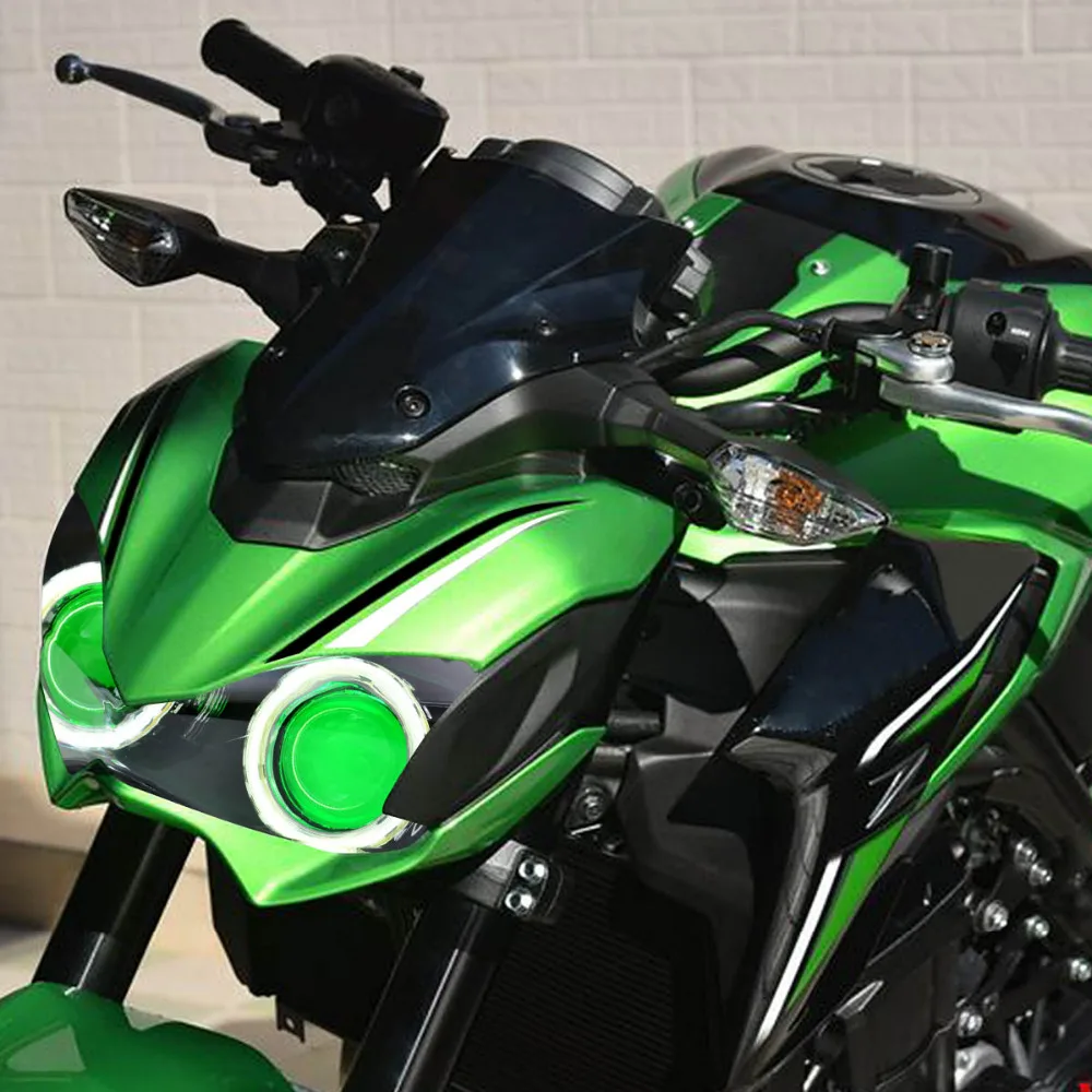 Светодиодная фара KT подходит для Kawasaki Z900 2017 2018 2019| |