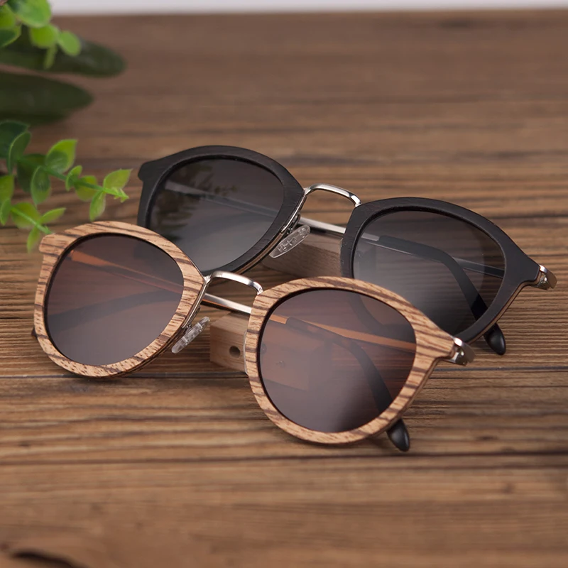BOBO BIRD, поляризационные солнцезащитные очки для мужчин, винтажные деревянные солнцезащитные очки, Ретро стиль, женские и мужские очки, UV400, ... от AliExpress RU&CIS NEW