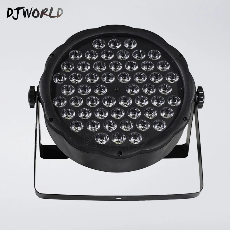 Плоский светодиодный прожектор Par 54x3W RGBW стробоскоп DMX DJ профессиональное