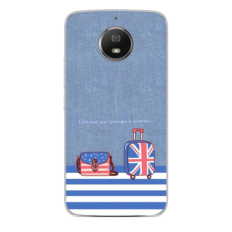 ciciber Phone Case for Motorola Moto G6 G5 G4 G5S M Soft TPU E5 E4 Z2 Z3 C Play Plus Go X4 One Power Back World Map |
