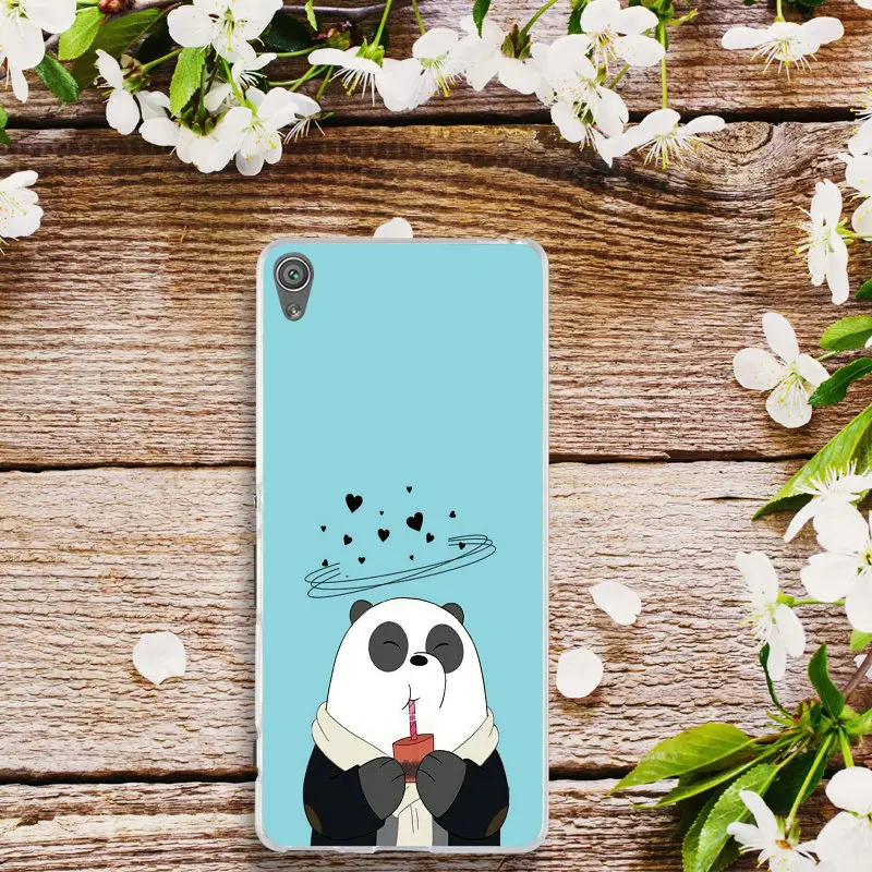 Cartoon Network We Bare Bear For Sony Xperia E3 E5 T3 M2 M4 M5 XA XZ Z Z1 Z2 Z3 Z4 Z5 Compact Shell Soft TPU Phone Cases Cover | Мобильные