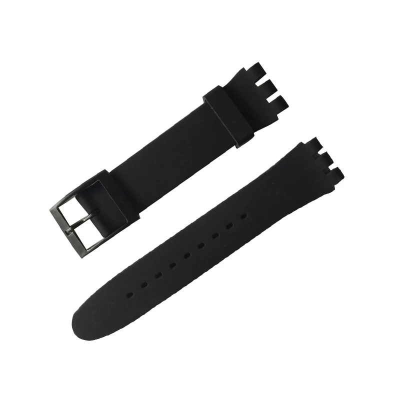 Высококачественные Аксессуары для часов силиконовый ремешок 19 мм 20 цветной