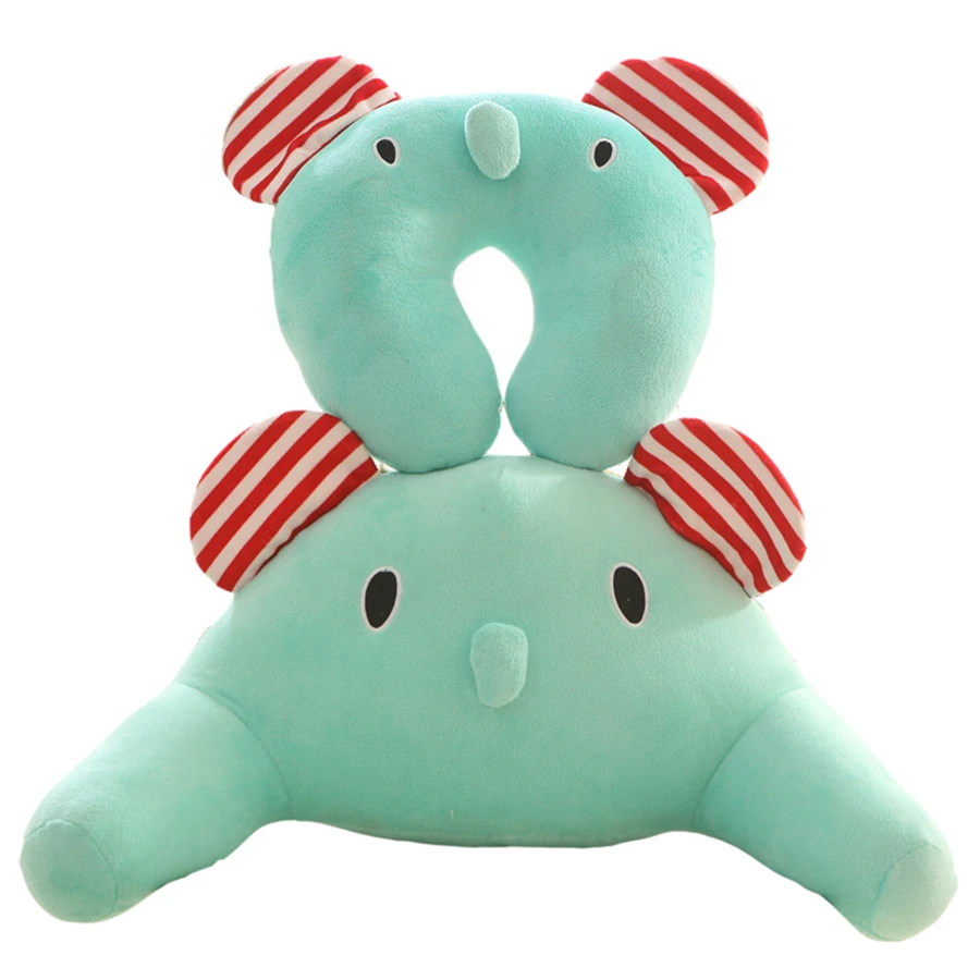 Подушка для шеи на талии в форме животного подушка поддержки спины интерьер