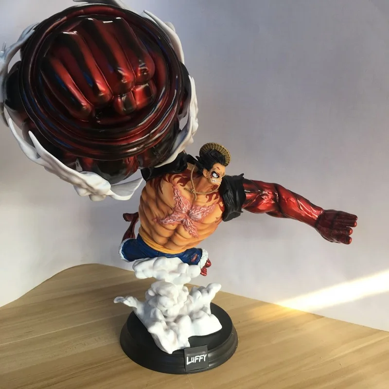 1 шт. 39 см аниме one piece gear четвёртый Bound Man Обезьяна D Луффи большая Статуэтка 1/8 Масштаб ПВХ экшн Коллекционная Фигурка модель игрушки