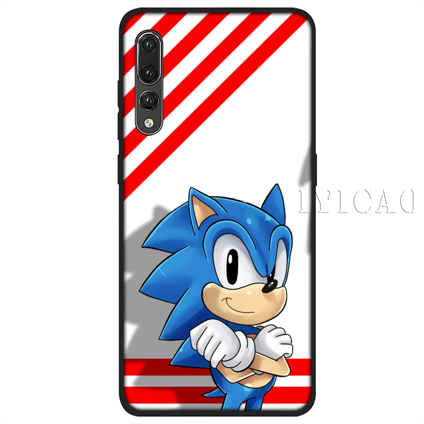 IYICAO Sonic the Hedgehog Soft Silicone Phone Case for Huawei P30 P20 Pro P10 P9 P8 Lite Mini 2017 2016 P smart Z 2019 Cover |