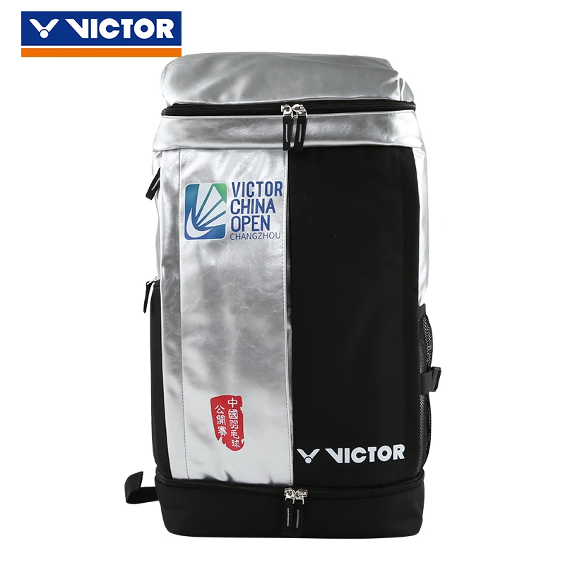 Новое поступление, спортивная сумка Victor, двойной наплечный рюкзак, Китай, открытая спортивная сумка для мужчин и женщин, сумки для бадминтона Brco100