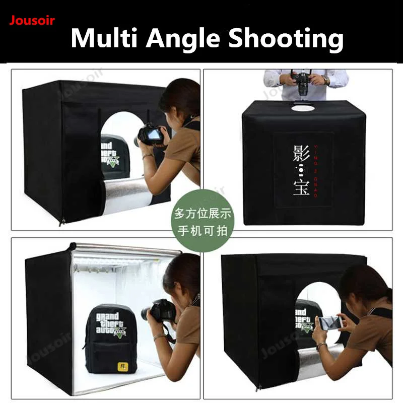 LED small Studio shooting table 45cm mini softbox photo product stills simple light filling props CD50 T03 | Электроника