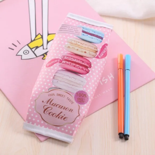 Чехол-карандаш Kawaii Cracker для девочек, милая сумка из искусственной кожи с фруктовым яйцом, сумка для ручек, канцелярские принадлежности, офисные школьные принадлежности, Escolar Zakka