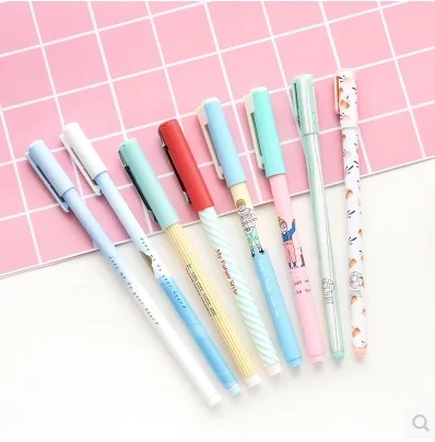

12PCS/LOT Fresh and lovely stationery cute gel pen