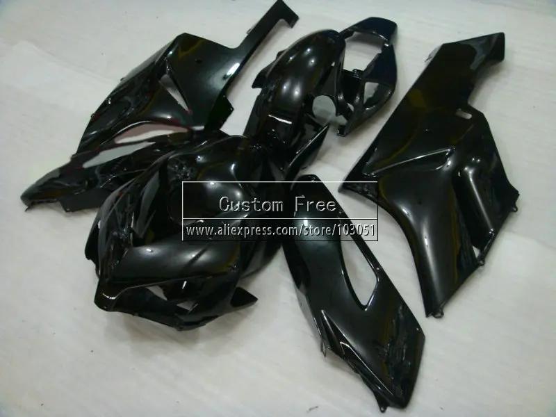 Custom ABS Injection fairing set for 2004 2005 Honda CBR1000RR CBR 1000 RR 04 05 1000RR full black fairings parts | Автомобили и