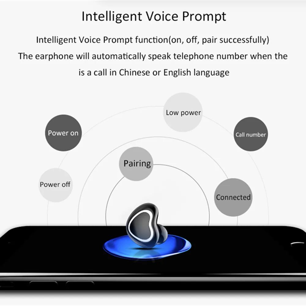 Настоящие беспроводные наушники Bluetooth 5 0 TWS спортивные мини вкладыши для девочек