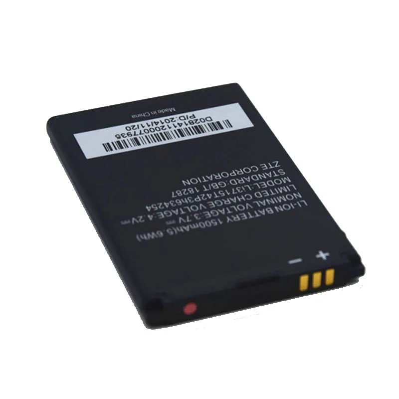 Оригинальный аккумулятор Li3715T42P3h634254 для телефона ZTE Leo Q1 1500 мАч|Аккумуляторы