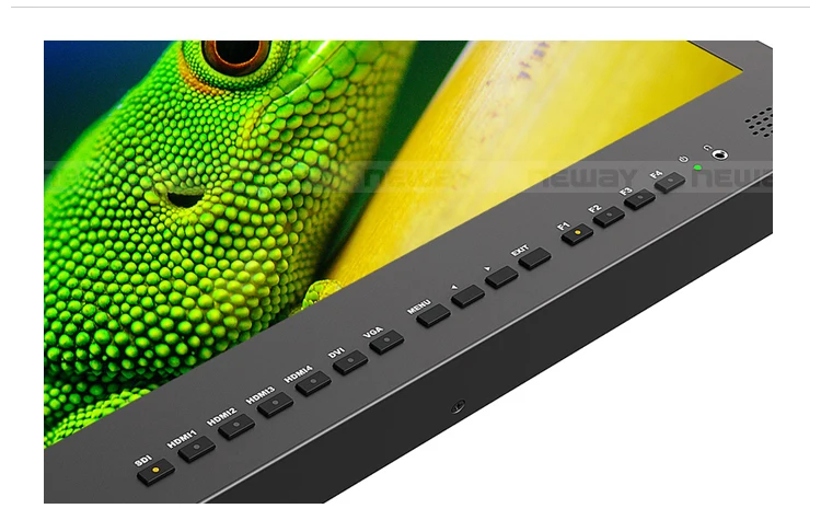 Neway CK1560S 4K 3840*2160 15,6 дюймов экран студийный вещательный монитор поддержка Quad View 3D LUT HDR 6U крепление в стойку