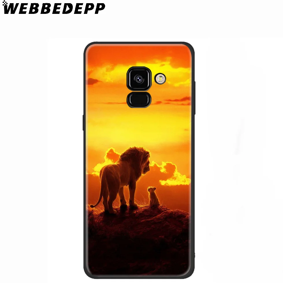 WEBBEDEPP Король Лев Силиконовый чехол для Samsung Galaxy A3 A5 A6 A7 A8 A9 A10 A20 A30 A40 A50 A70 M10 M20 M30 |