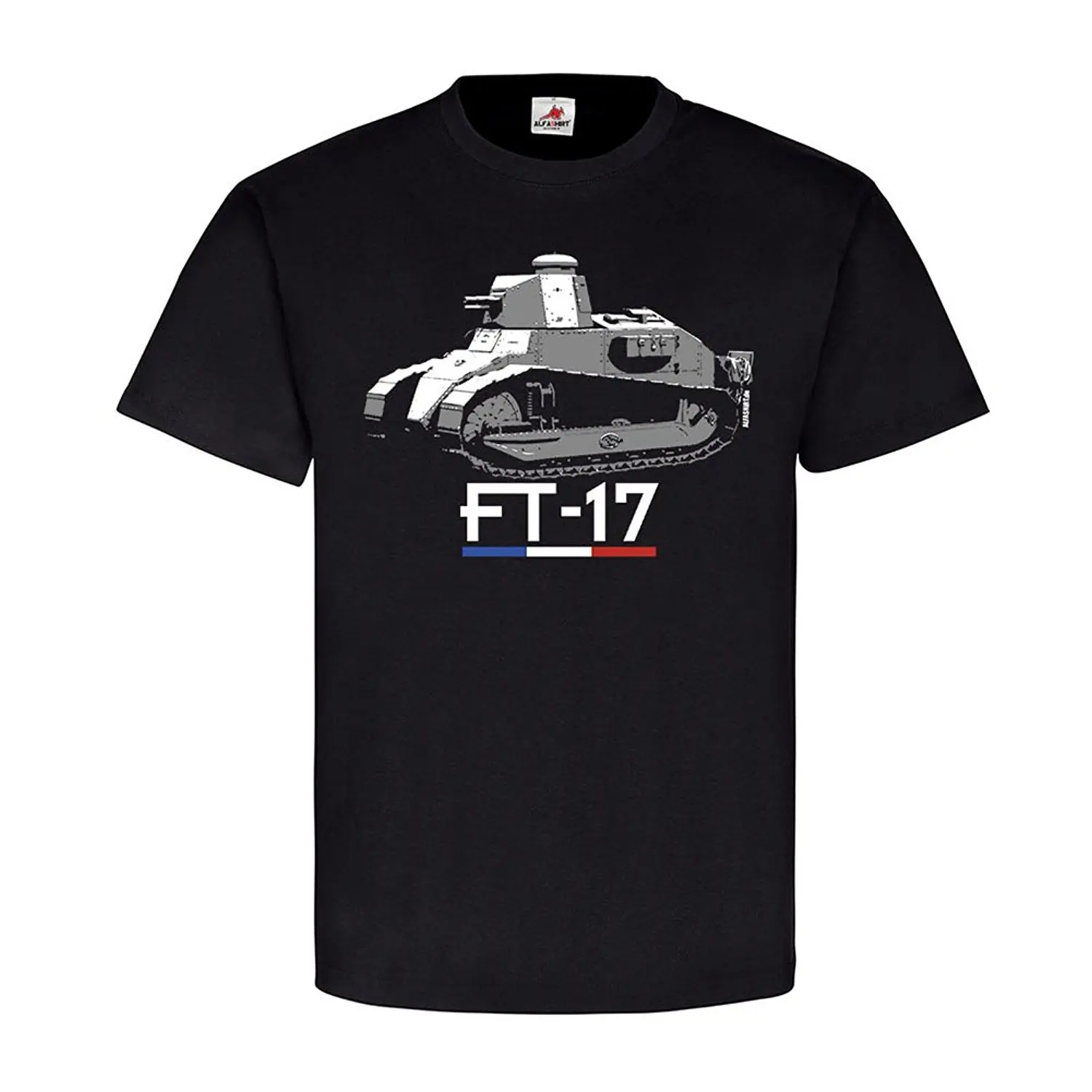 

2019 Hot sale Fashion French tank tower FT17 Forces armees francaises Tee shirt