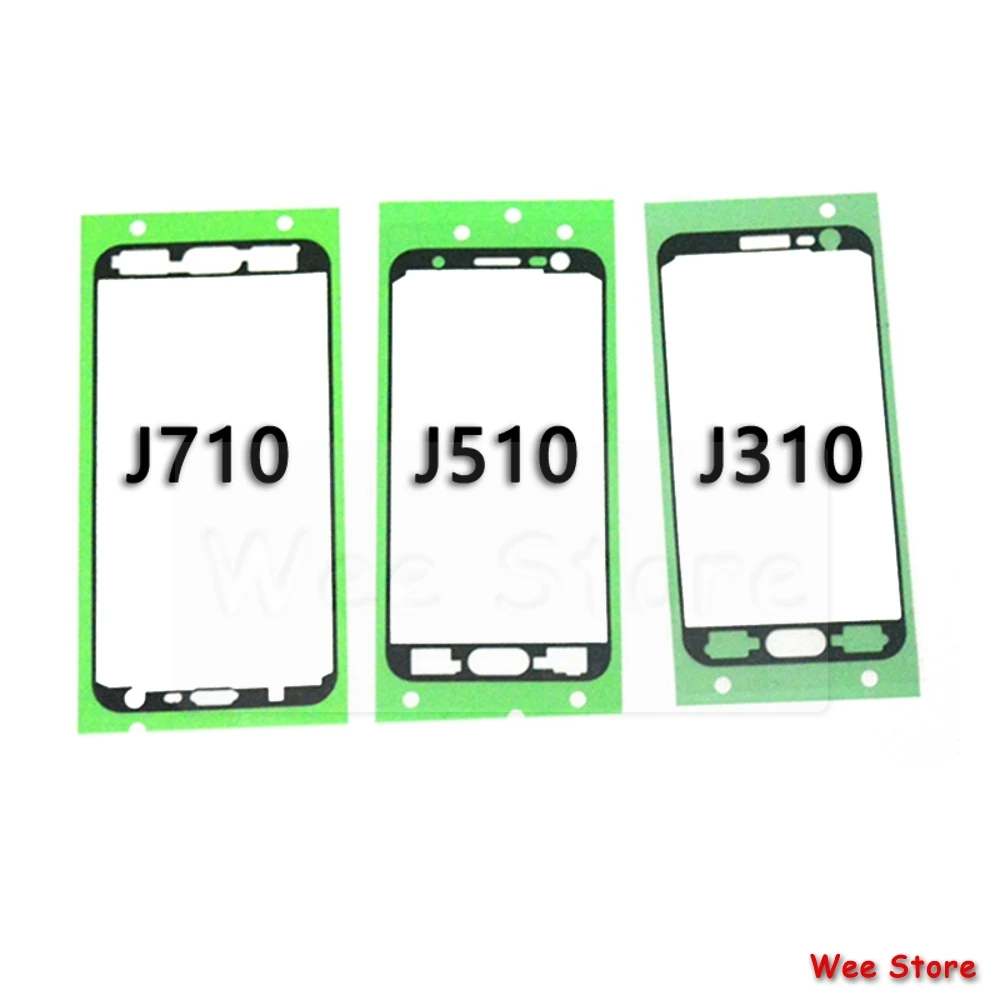 Оригинальный клей наклейка для Samsung Galaxy J1 J110 J120 J2 J3 J310 J320 J330 J5 J7 Prime передняя