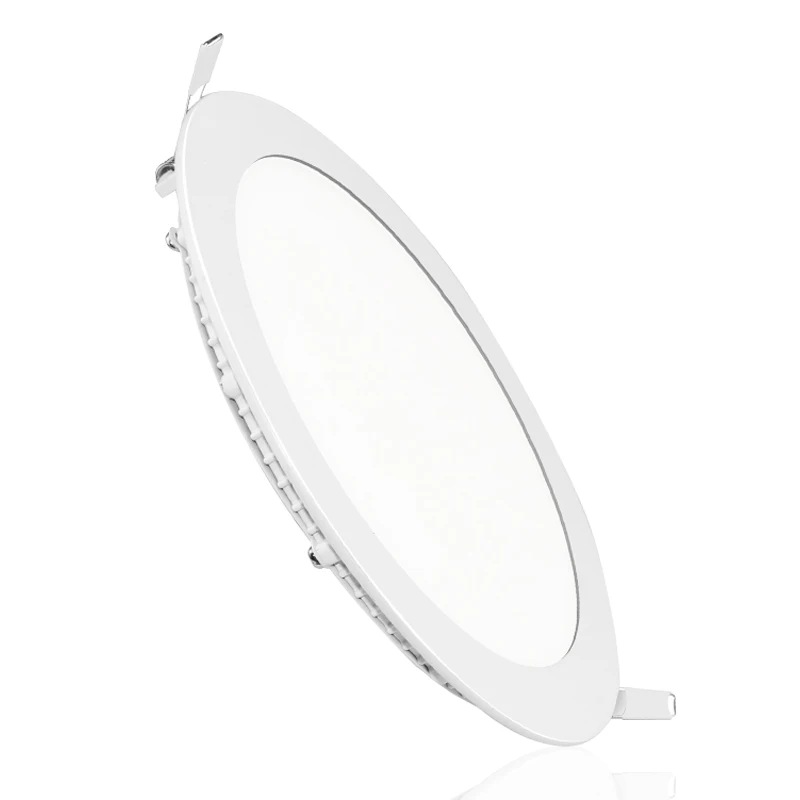 Dimmable реальный полный Ватт светодиодный панельный светильник потолочный светильник светодиодный светильник с диммером 3 Вт/4 Вт/6 Вт/9 Вт/12 Вт/15 Вт/18 Вт/24 Вт теплый/холодный белый