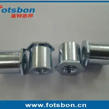SOS-6440-16 Тру-отверстия стойки, нержавеющая сталь, природа, PEM стандарт, сделано в Китае