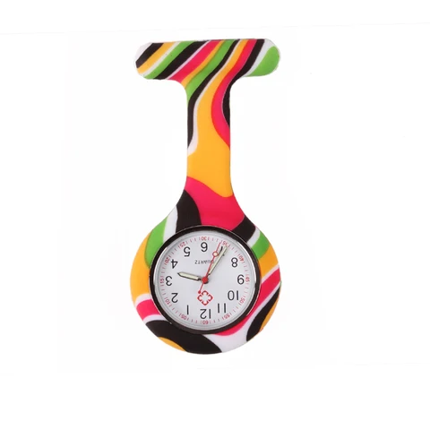 FOB силиконовые часы медсестры доктор медсестра подарок бабочка шаблон японский Movt высокое качество бренд больница медсестры часы ALK VISION