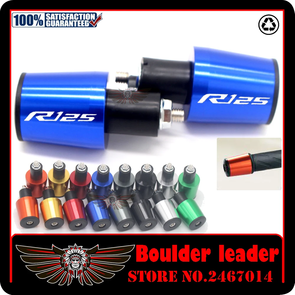 CNC 22 мм ручки руля ручка Крышка Заглушки для YAMAHA YZF R125 YZFR125 2008 2016|Накладки и