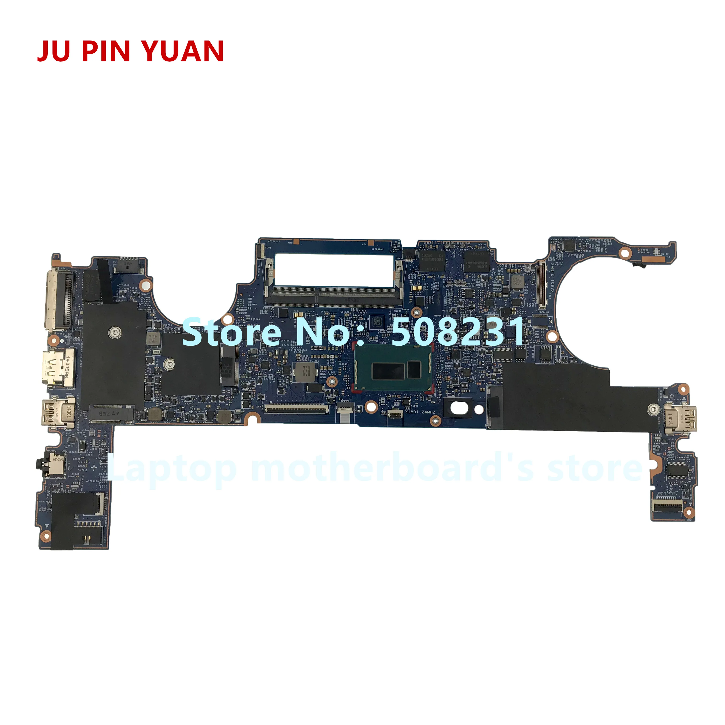 Ju pin yuan 915468-601 915468-001 аккумулятор большой емкости DAG37DMBAD0 материнская плата для ноутбука для женщин, hp ноутбук 17-W 17-AB Тетрадь ПК 1050 2 Гб i5-7300
