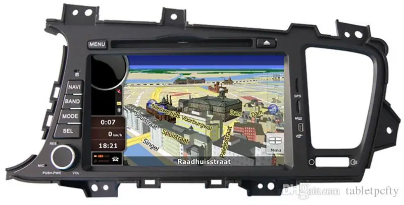 " in-dash автомобильный dvd-плеер с gps(Опт.), USB/SD, AUX, BT/tv, аудио Радио стерео, автомобильный мультимедийный головной убор для kia k5 optima 2011-2012