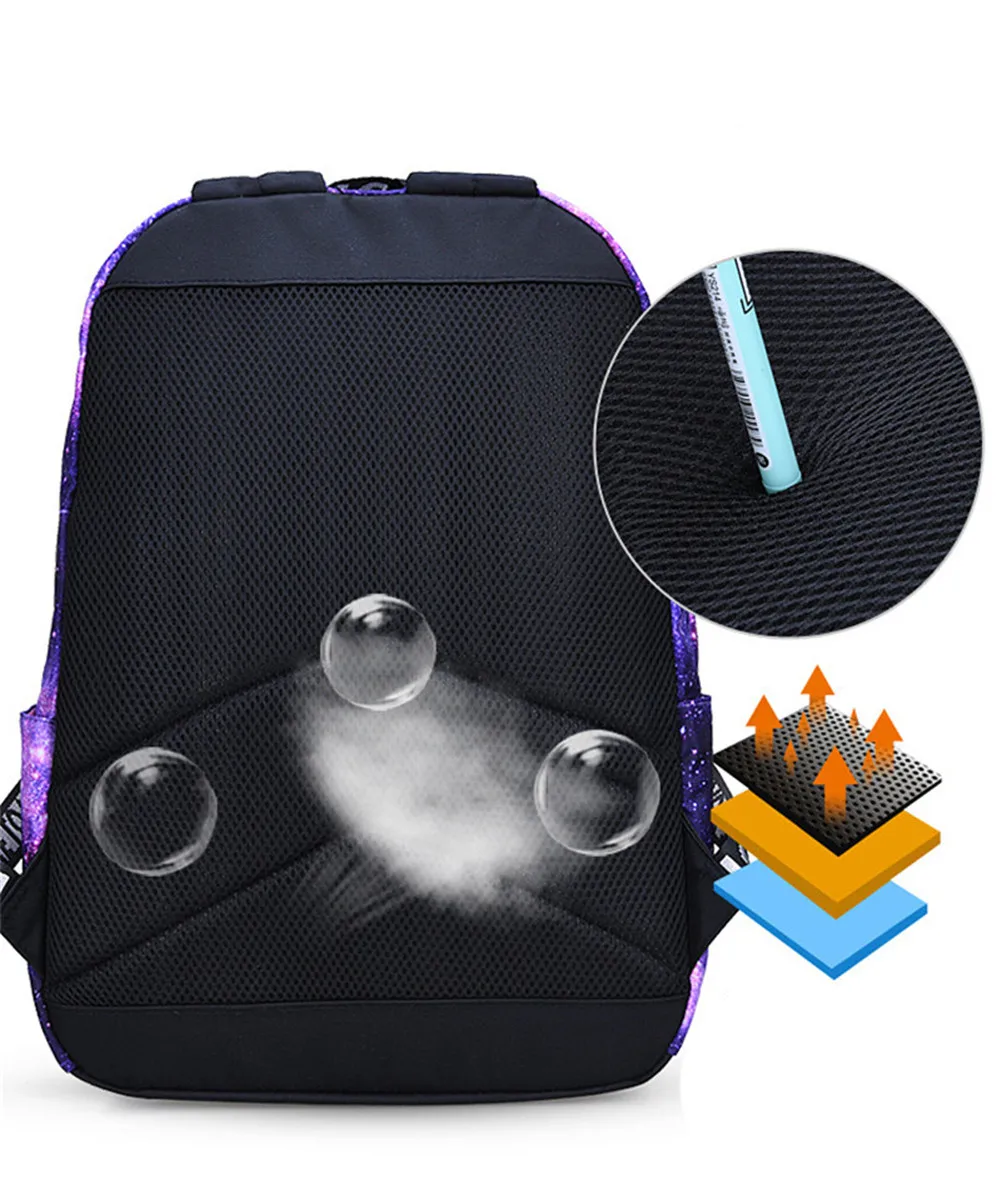 

Fashion purple Women Backpack Travel Bags Student School Bag Girls Backpacks Large Capacity Rucksack two sizes Mochila Infantil