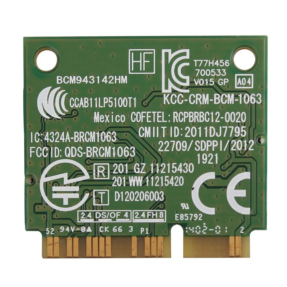 Новая Оригинальная беспроводная карта asunflock 802.11n 300 Мбит/с Bluetooth 4 0 мини PCI E WIFI