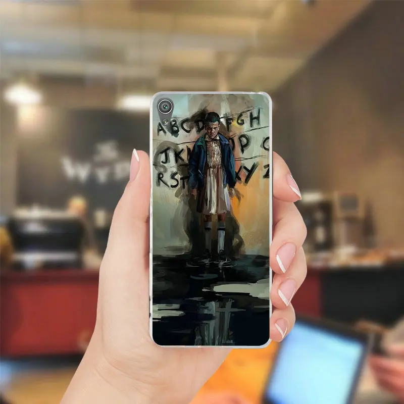 Странные Вещи Рождественские огни Мягкий мобильный телефон чехлы для sony Xperia Z Z1 Z2