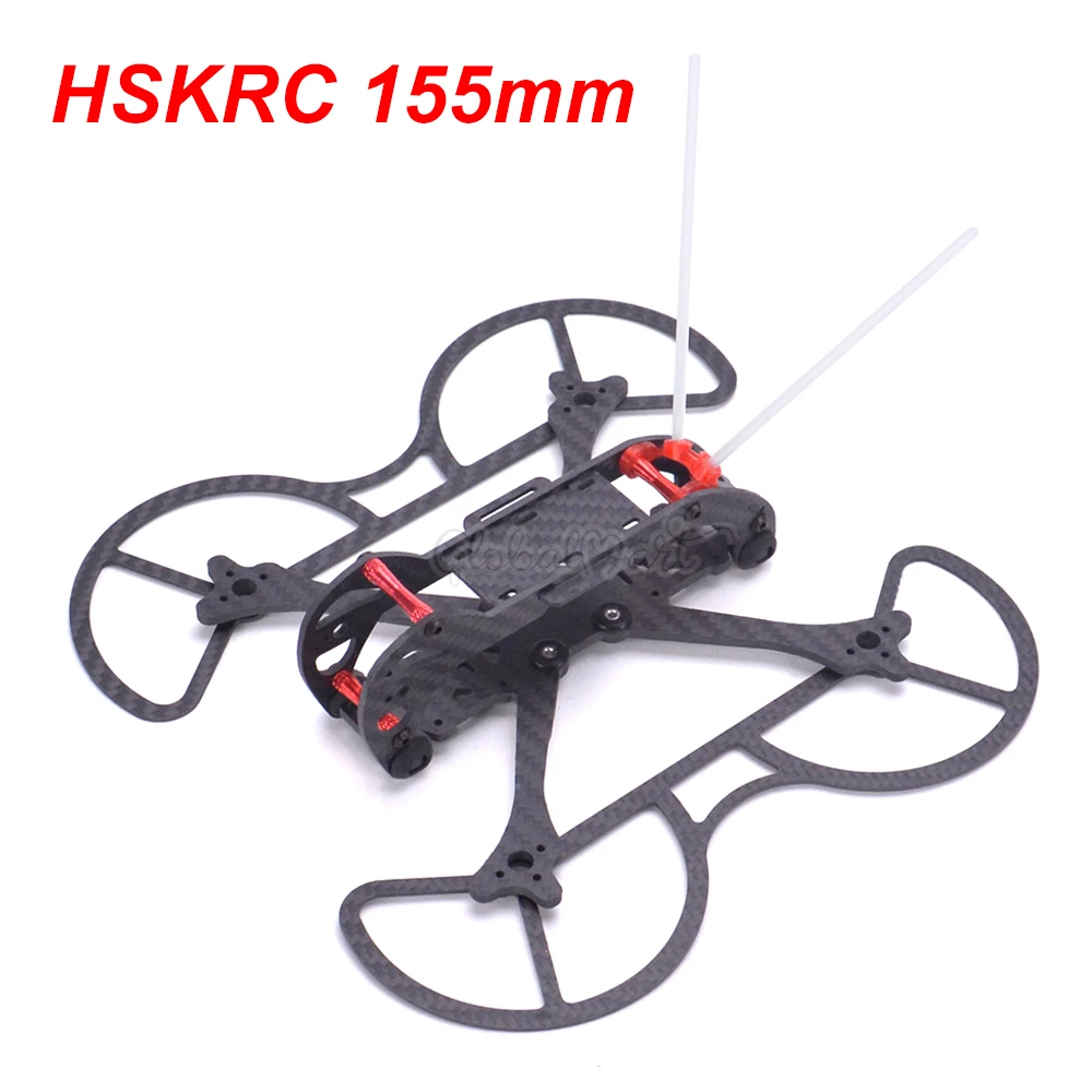 Стойка для гоночного дрона HSKRC 155 мм комплект из углеродного волокна рамы FPV с