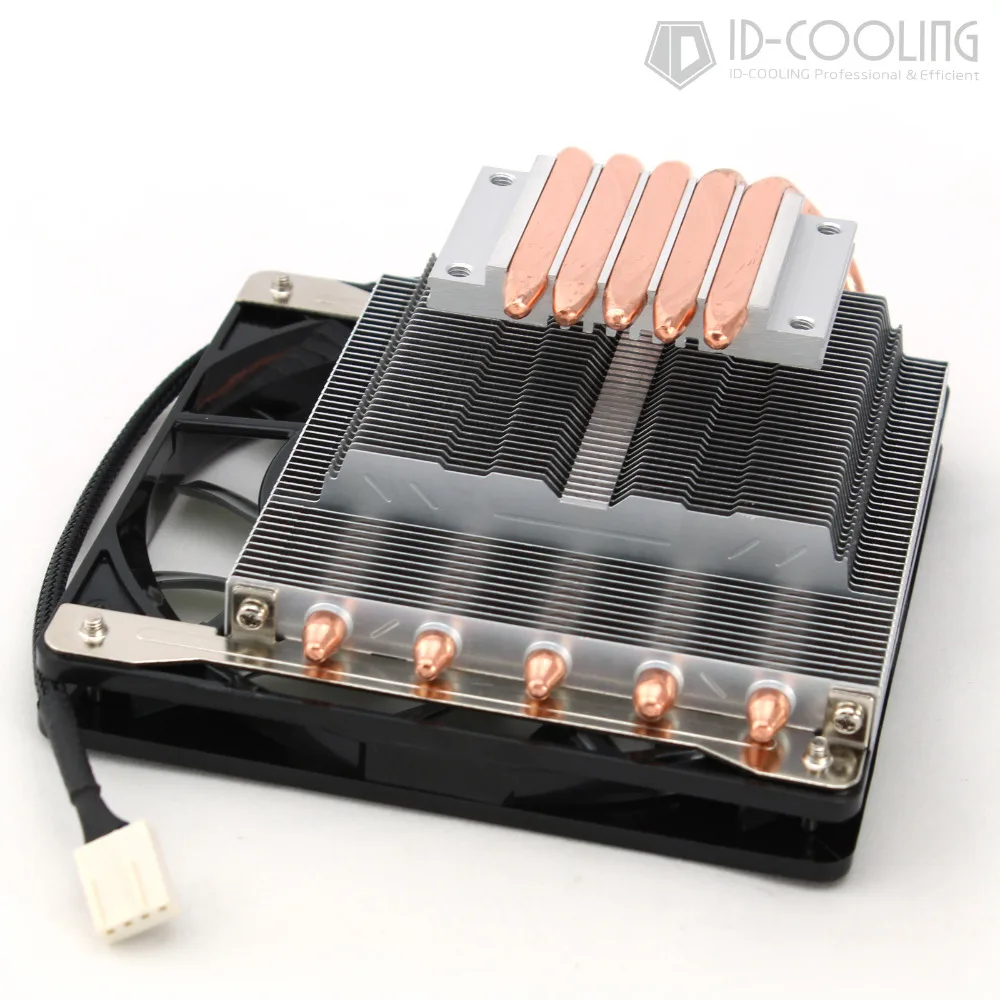 ID COOLING IS 50X TDP 105W 55 мм/2 17 &quot высокоэффективный низкопрофильный кулер для ЦП мини