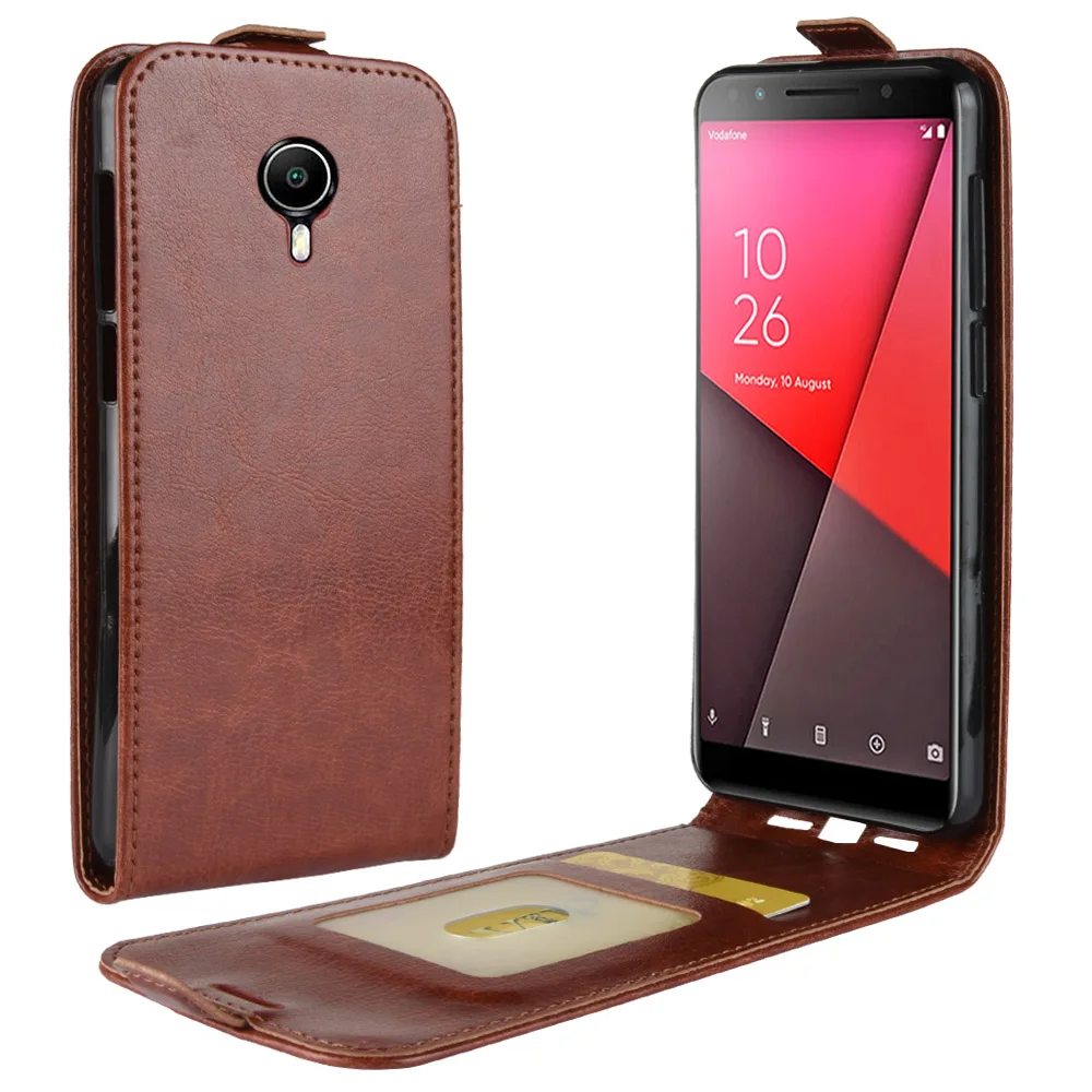 Кожаный флип чехол для Vodafone Smart N9 Lite N9Lite N 9 Lite|Бамперы| |