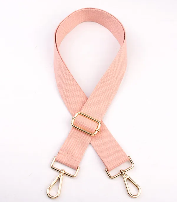 Pink 12 Цветов! DIY 140 см регулируемые лямки для сумок 3,8 см широкие Сменные ремни для сумок, ручки для маленьких сумок, кошельков - Цвет: Pink