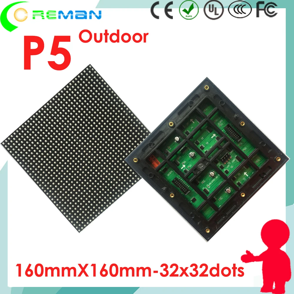 HD xxx видео светодиодный дисплей открытый p5 smd модуль/6 м x 4 5 3 8 наружная
