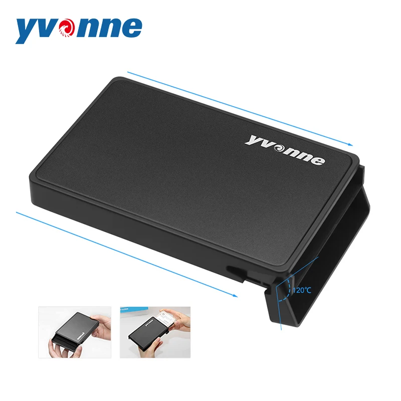 Yvonne HDD корпус SATA к USB 3 0 адаптер коробка HD жесткий диск Внешний для SSD диска 2 5/2 6/2 7/2 8