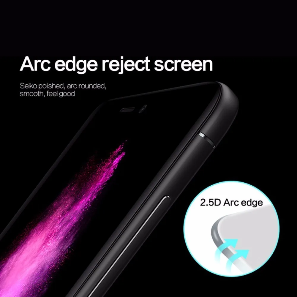 Gourde 9H 2.5D полноэкранное защитное закаленное стекло для Xiaomi redmi Note 4X, Подарочная подставка для телефона 1 шт