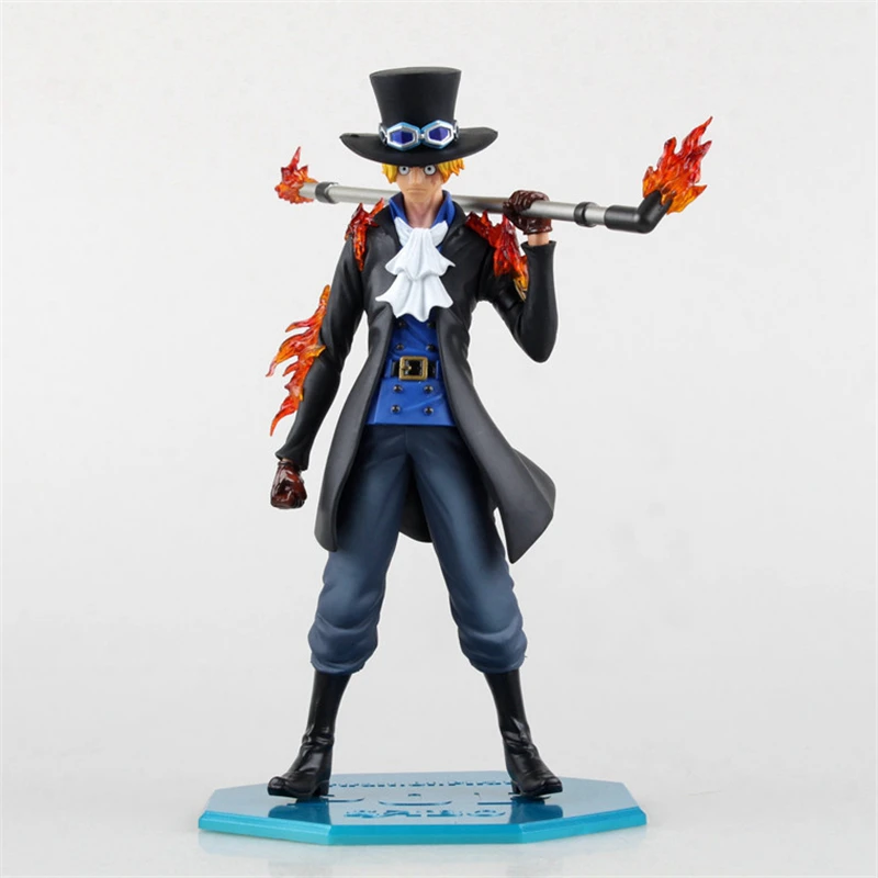 

Anime One Piece Portrait of Pirates 10th Anniversary Sabo PVC Action Figure Collection Model Kids Toys Doll Gifts 25cm