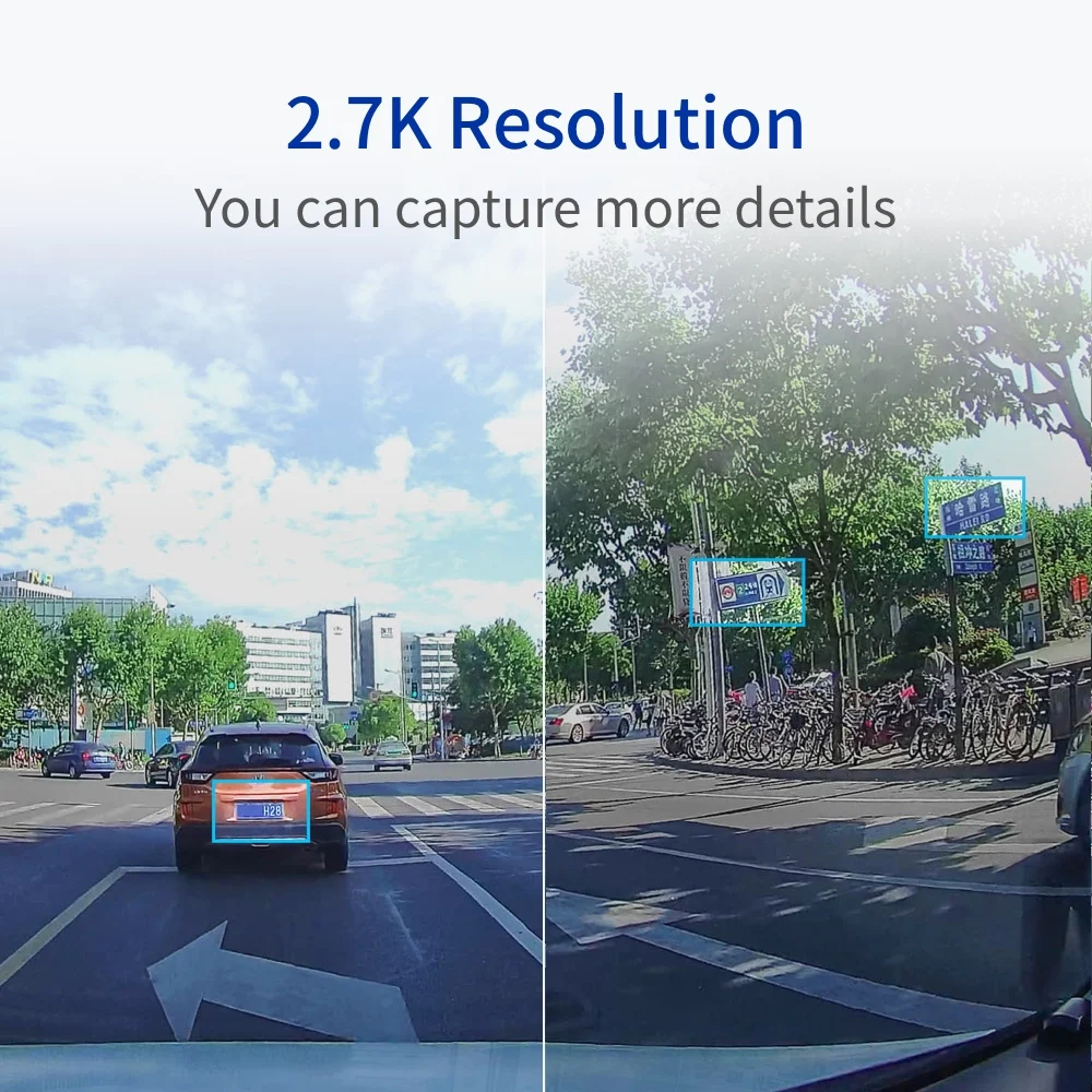 Автомобильный видеорегистратор YI Ultra Dash Camera Разрешение 2.7K Технология обработки