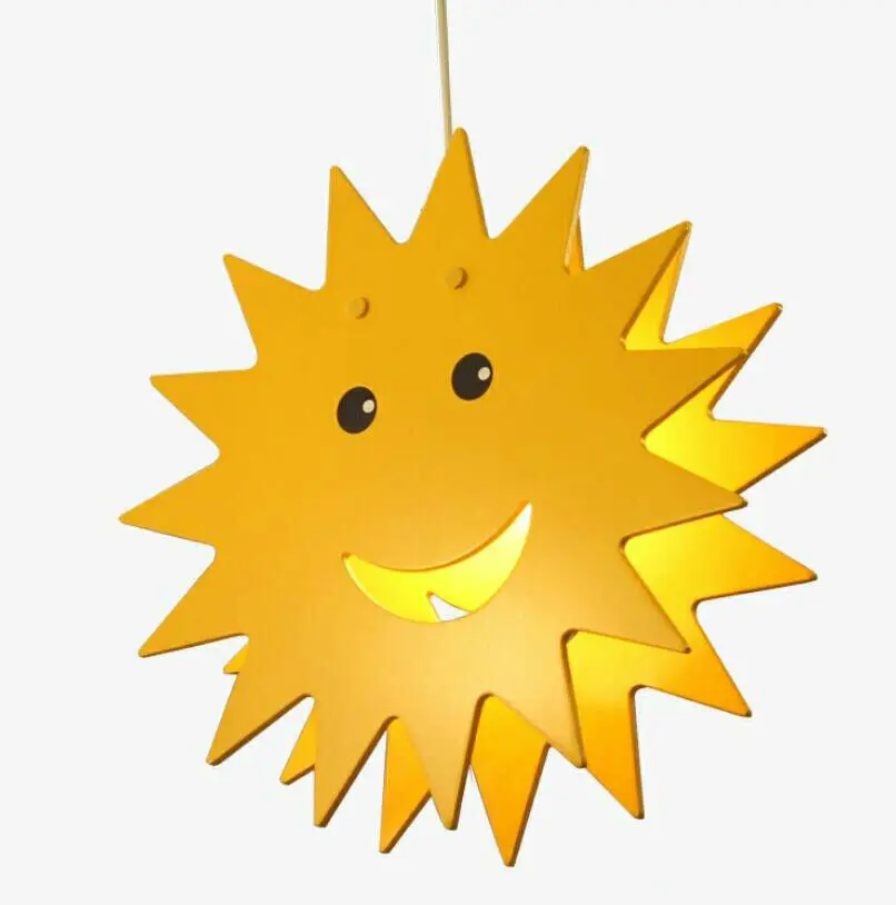 Светодиодная Подвесная лампа HAIXIANG деревянный потолочный светильник для детской