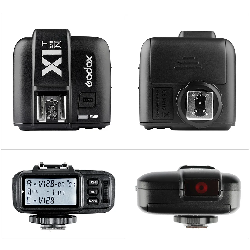 Godox TT600 2 4G Беспроводная камера Master Slave Вспышка Speedlite X1T N TTL HSS беспроводной триггер