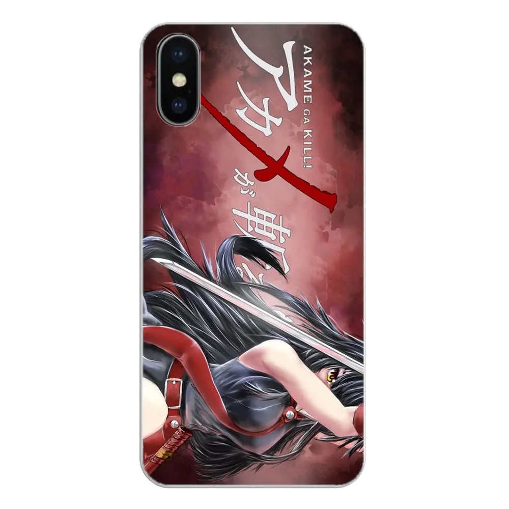 Akame Ga Kill Anime zerochan Manga For Samsung Galaxy A5 A6 A7 A8 A9 J4 J5 J7 J8 2017 2018 Plus Prime TPU Transparent Case Cover |