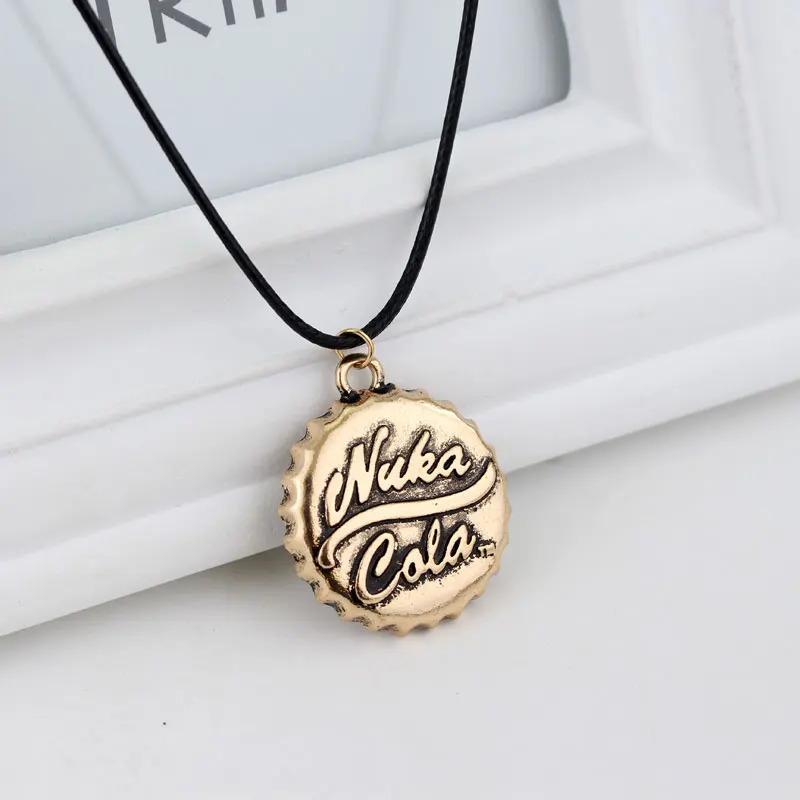 Серебристый 20 шт., брелок для ключей Nuka Cola Botter, Fallout 4, подвеска в форме пивной кепки, брелок для ключей для женщин и мужчин, автомобильный брелок, ювелирное изделие - Цвет: Серебристый